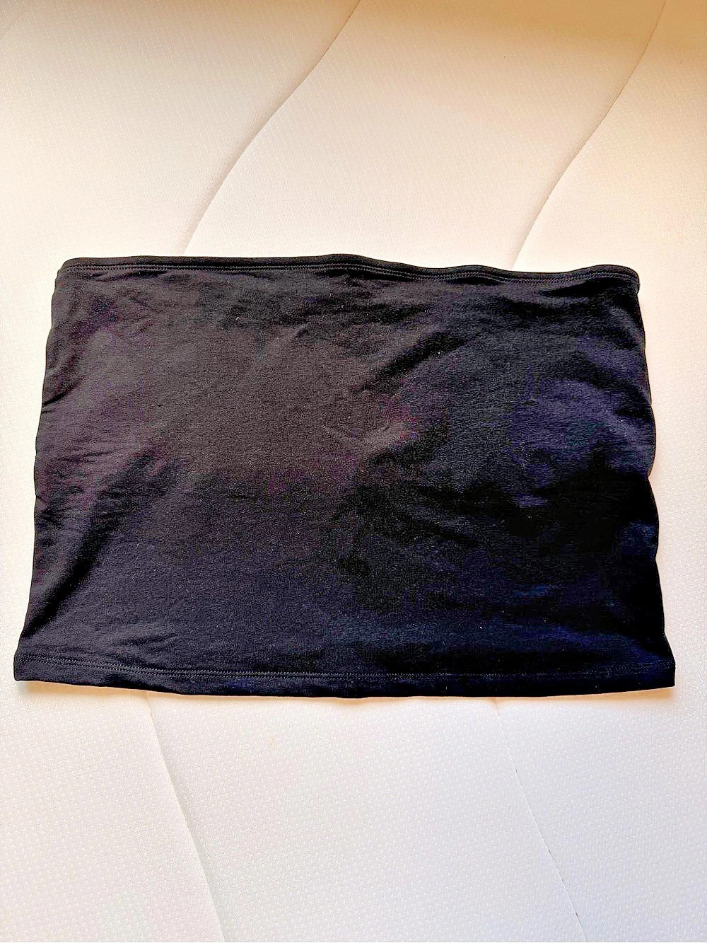 Old Navy Black Tub Top Crop Top Size XXL Built In Bra New